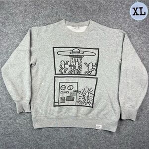 Keith Haring Uniqlo UFO Crewneck Sweatshirt